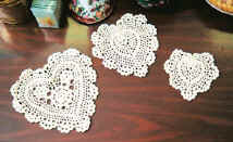 Crochet Memories, Free Crochet-a-Long Hearts Doily Pattern