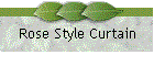 Rose Style Curtain