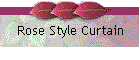 Rose Style Curtain