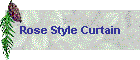 Rose Style Curtain