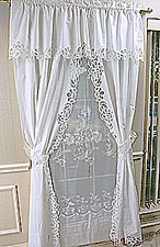 Bathroom Window Curtains Walmart Battenburg Lace Curtains Bedro